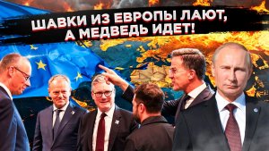 «ШАКАЛЫ ИЗ ЕВРОПЫ ВОЮТ: Хотят в переговоры, но боятся Москвы.
