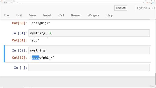 16 - Indexing and Slicing with Strings смотреть онлайн