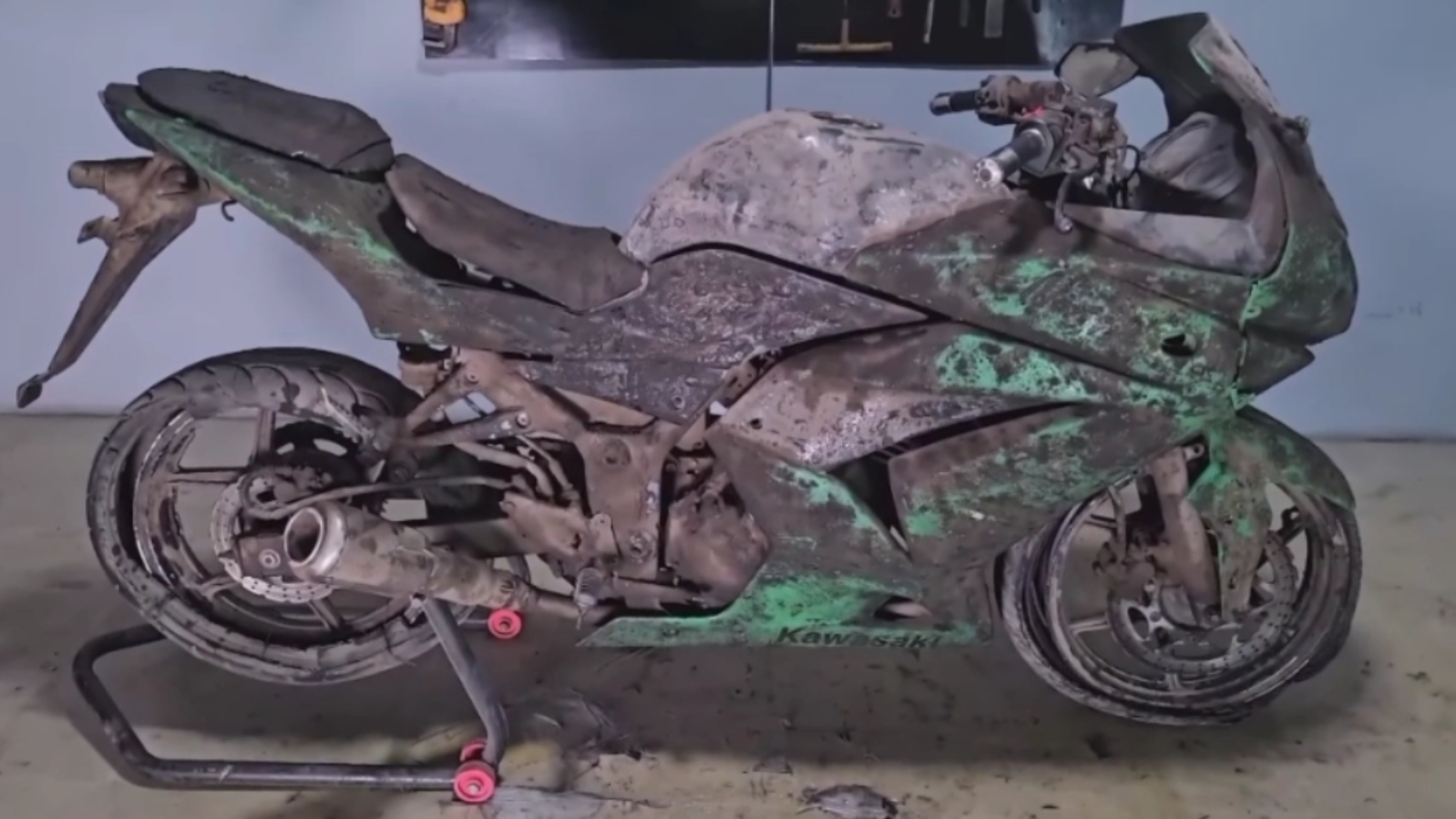 Полная Реставрация KAWASAKI Ninja.