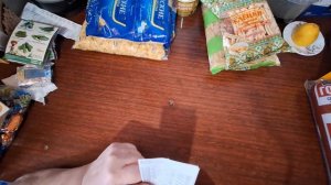 Сегодня день закупок. Купили мясо, рыбу и ещё кое-что.