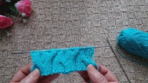 Шикарный узор для шапки, шарфа, снуда..