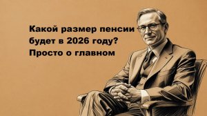 Какой размер пенсии будет в 2026 году