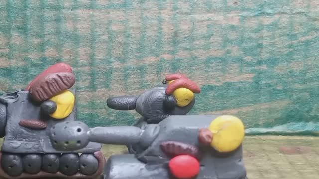 Начало великой войны.1 сезон 1 серия мультики про танки из пластилина