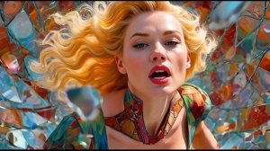 Цветное путешествие — психоделическое AI-путешествие в мир ретрофутуризма.