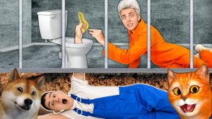 Как Помочь ДРУГУ Сбежать Из ТЮРЬМЫ ! - Челлендж Влад А4 - Реакция