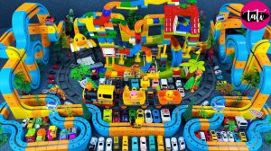 Играем в развивающий конструктор Марбл Ран. Гонки. Мультфильм для детей. ASMR АСМР