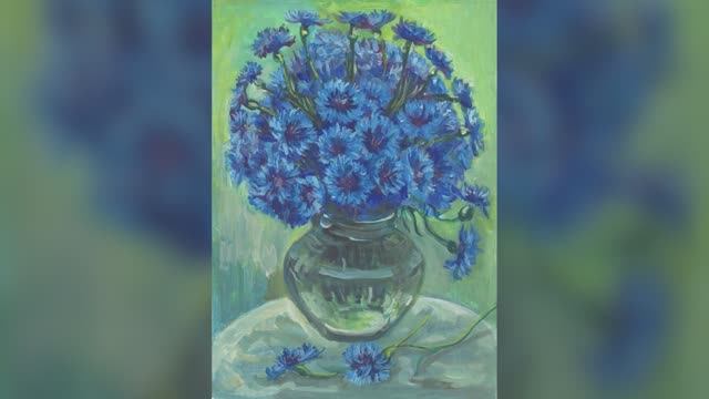 Работы Натальи Федотовны Самолыго, написанные восковой темперой