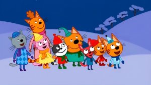 Три Кота Новый Год 🐱🐱😽 | Игра Для Детей | Игра Мультфильм