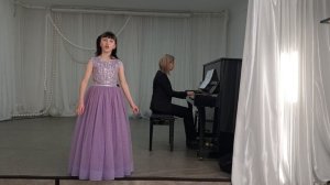 Полякова Аделина. А.Пахмутова, Р. Рождественский "Просьба"