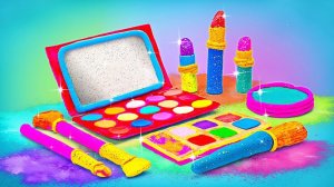 Сделай сам блестящий набор для макияжа с глиттером 🎇 ЛЕГКО И ВЕСЕЛО