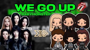 WE GO UP BABYMONSTER КЛИП в тока бока ✨/ Milli toca /toca boca / toca world / тока бока / Милли тока