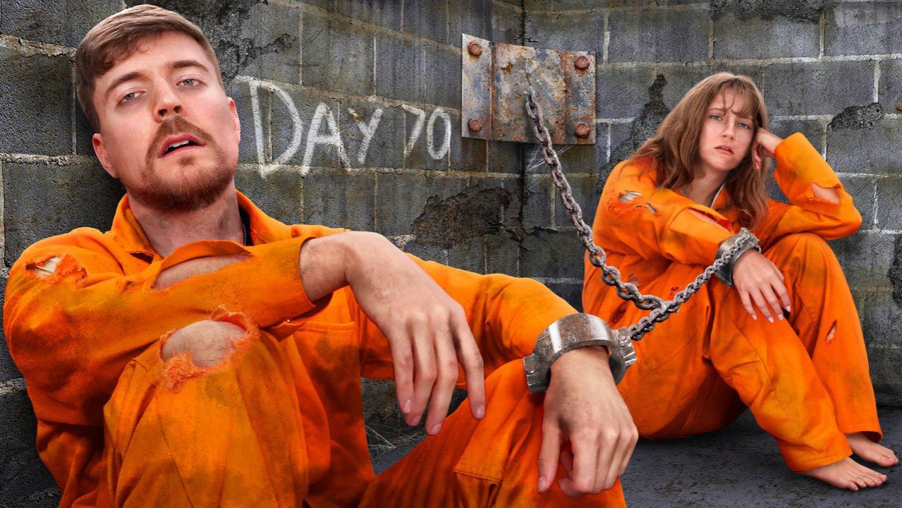 ВЫЖИВИ 100 ДНЕЙ ВЗАПЕРТИ, ВЫИГРАЙ $500,000 MRBEAST МИСТЕРБИСТ НА РУССКОМ мистер бист смотреть онлайн