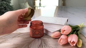 Ароматическая свеча в банке АРОМАТЫ ОСЕНИ: ДЕРЕВЕНСКОЕ ЯБЛОКО, 6 см, ACC701410-3