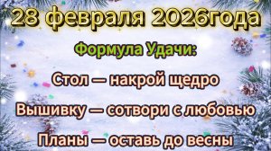 Народные приметы на 28 февраля 2026 года
