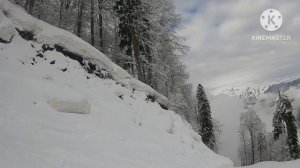 Красная поляна спуск 2200-960 Даня оператор 24.02.26