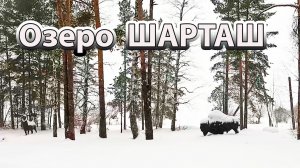 Прогулка в снегопад по берегу озера Шарташ в конце февраля