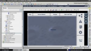 6. Шаблон экрана с добавлением названий экранов