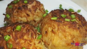 Запечённое мясо в картофельной шубке.