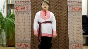 Косов Богдан, 12 лет, "Ой, досточка"- игровая Орловской области, МБУДО "Дорогинская ДШИ"