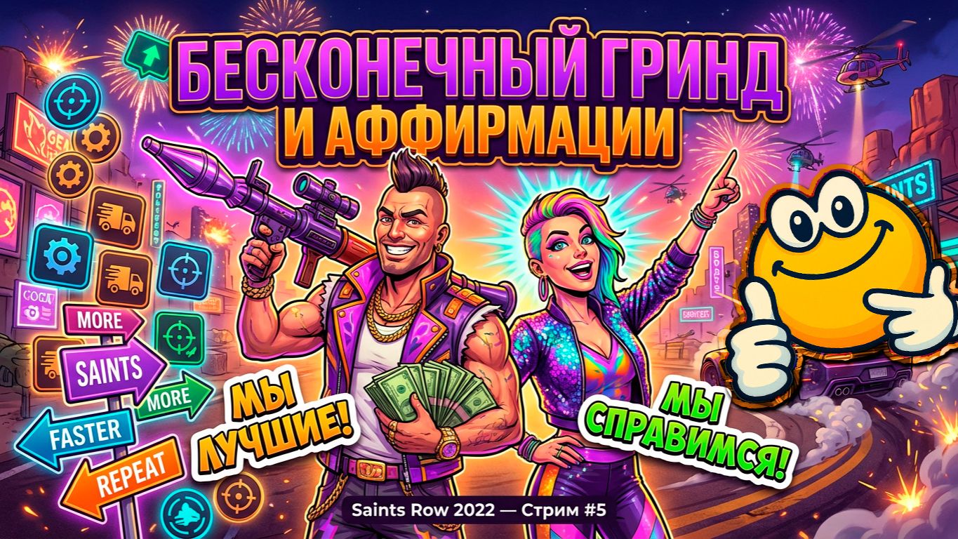 Бесконечный Гринд и Аффирмации | Saints Row (2022)
