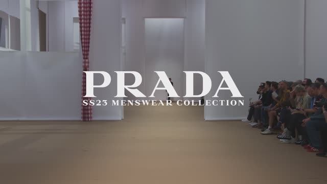 Показ мужской коллекции Prada весна-лето 2023 смотреть онлайн