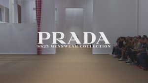 Показ мужской коллекции Prada весна-лето 2023