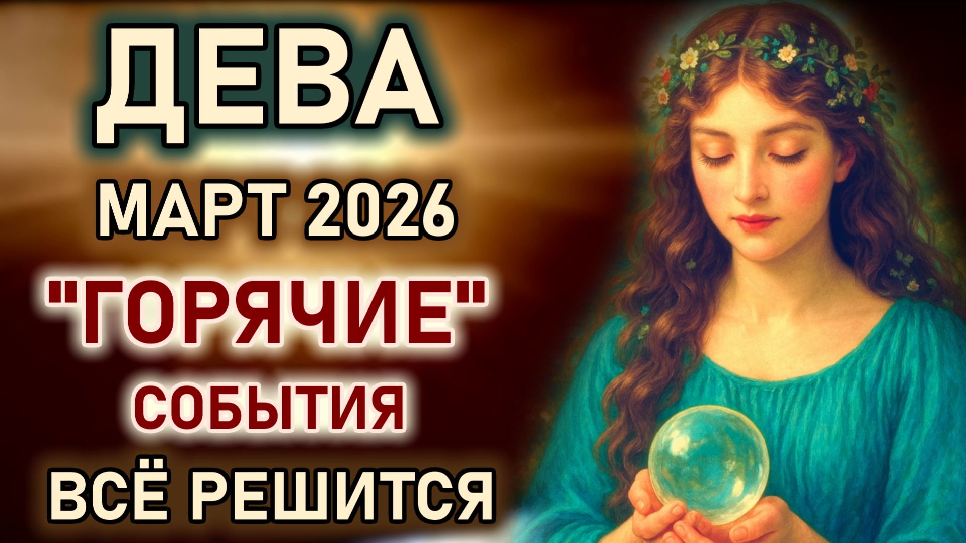 Дева. Март месяц горячих событий. Судьба готовит неожиданный поворот. Главный прогноз март 2026 Дева