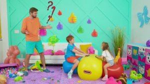 Nastya and her friends learn responsibility