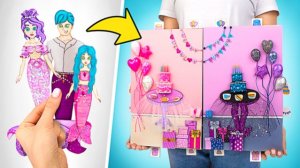 День рождения бумажных русалок 🧜Волшебный праздник