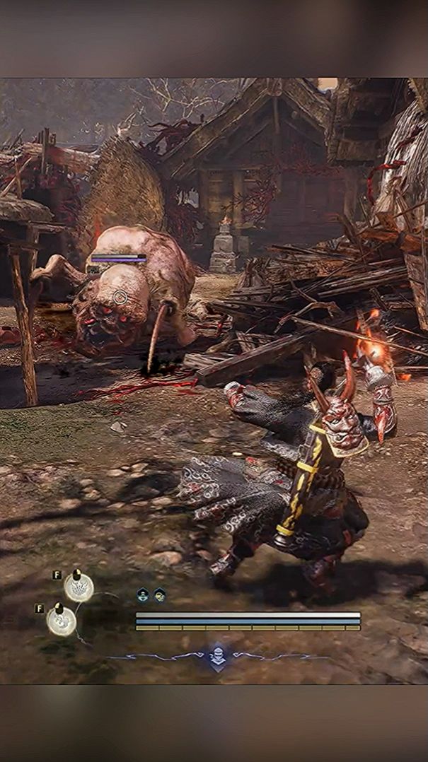 Nioh 3 Деревня #shorts