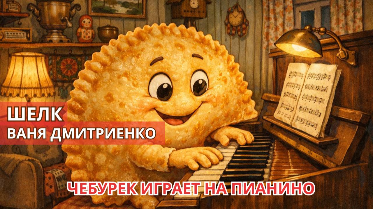 ШЕЛК - Ваня Дмитриенко / ЧЕБУРЕК играет на пианино! смотреть онлайн