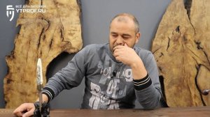 Обзор ножей Александра Чижова. Декоративная заточка ножа из композиции. Заточка на TSPROF Профиль К4