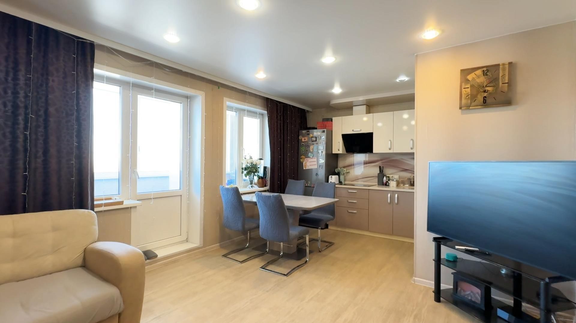 3-к. квартира, 70,2 м², 10/10 эт. Кемерово, ул. Юрия Двужильного, 10