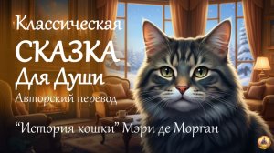 ✨Английская СКАЗКА НА НОЧЬ "История кошки" - Мэри де Морган ✨ Авторский перевод для глубокого сна✨