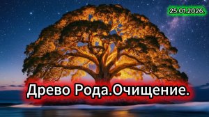 Древо Рода. Очищение.