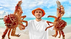 ЛОВЛЮ БОЛЬШИХ КРАБОВ РУКАМИ. ИЩУ НЕОБИТАЕМЫЙ ОСТРОВ