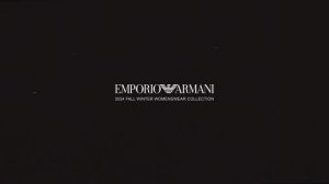 Показ женской коллекции Emporio Armani осень-зима 2024-2025