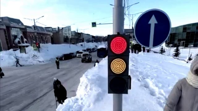 Дорожные знаки на Камчатке