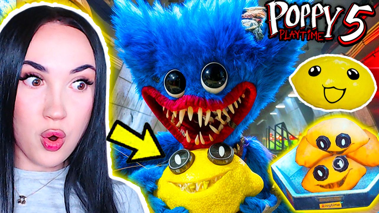 🍋СЕКРЕТ ЛИМОНА в ПОППИ ПЛЕЙТАЙМ 5! + ЛИМОН во ВСЕХ ЧАСТЯХ ИГРЫ 1-5 ➤ Poppy Playtime 5 смотреть онлайн