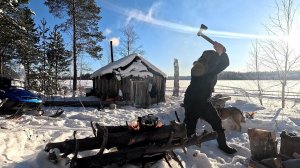 СНЁС КРЫШУ У ИЗБУШКИ / ВНУК СПАСАЕТ ИЗБУШКУ ДЕДА / РЕМОНТ РЫБАЦКОЙ ИЗБЫ. РАЗОБРАЛ КРЫШУ И ОБАЛДЕЛ