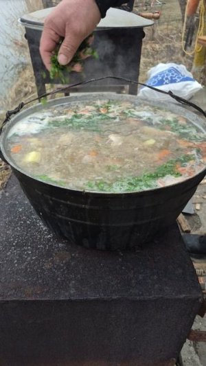 уха на 23 февраля рыбалка СВОБОДА на КМВ