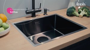 Коллекция моек IDDIS Kitchen® Edifice (графит)