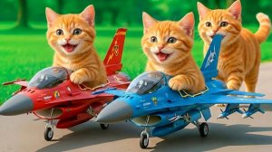 КОТЯТА ДЛЯ ДЕТЕЙ СКОРОСТНЫЕ МАШИНКИ И СПАСЕНИЕ МАМЫ КОШКИ ПРИКЛЮЧЕНИЕ СИНИЙ ТРАКТОР