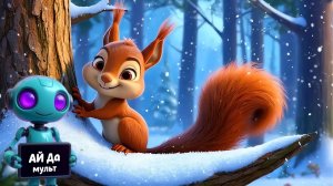 АЙ да мульт - Белочка. Мультфильм песенка про белочку для детей