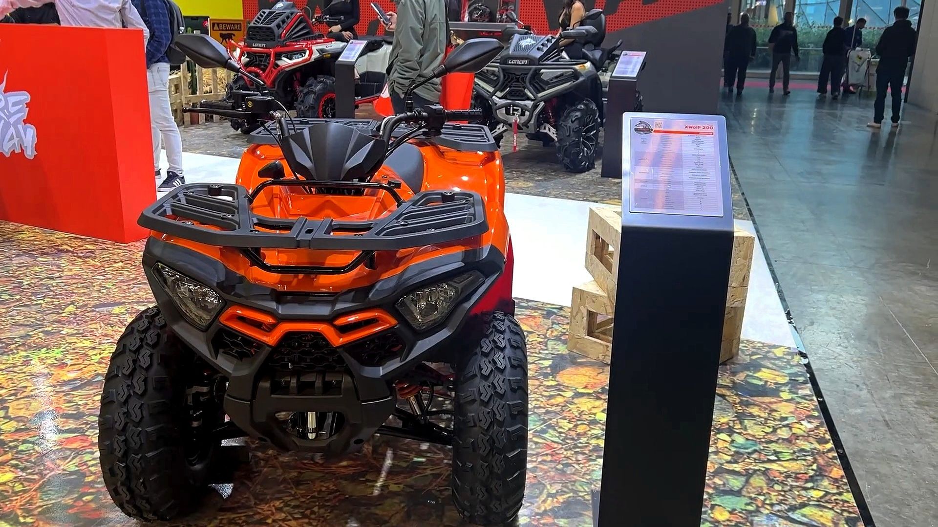 Новый квадроцикл Loncin Xwolf 200 (2026) смотреть онлайн