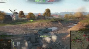 МИР ТАНКОВ | Бой на AMX 50 B (И)| 3500 УРОНА| карта РЕДШИР