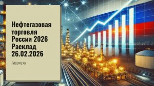 Нефтегазовая торговля России 2026 Расклад 26.02.2026