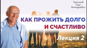 Как прожить долго и счастливо. Лекция 2. Семинар Торсунова О. Г., Челябинск, 2017 г.