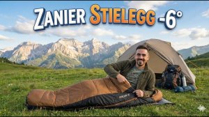 Спальный мешок Zanier Stielegg -6°. Хватит сидеть дома!