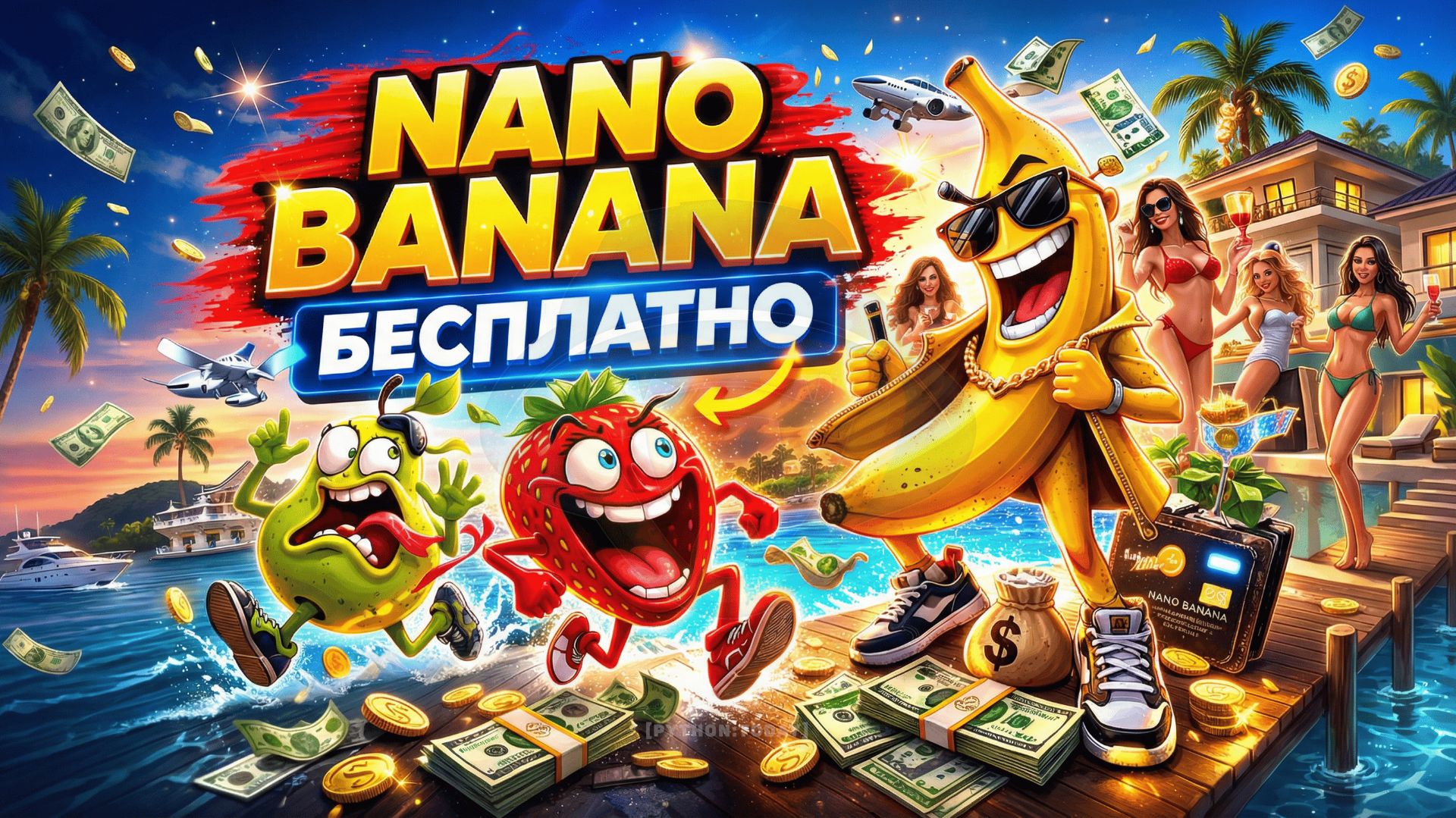 БЕСПЛАТНЫЙ ДОСТУП К NANO BANANA ЧЕРЕЗ TELEGRAM | Пишем бота на Python за 20 минут смотреть онлайн
